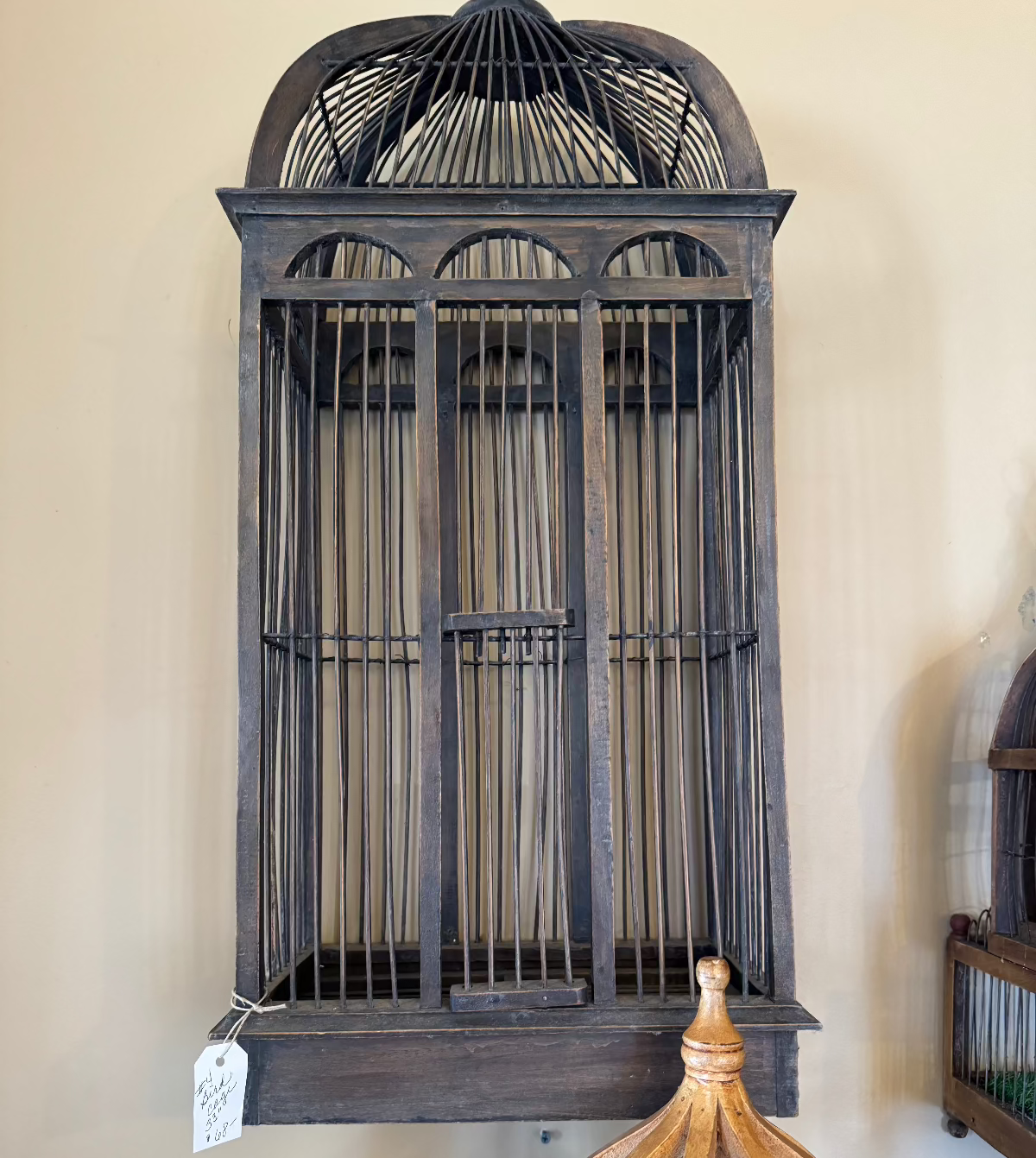 Dark Brown Bird Cage