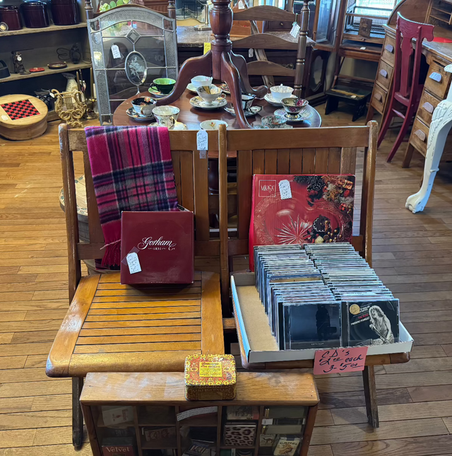 Antique Folding Bench
