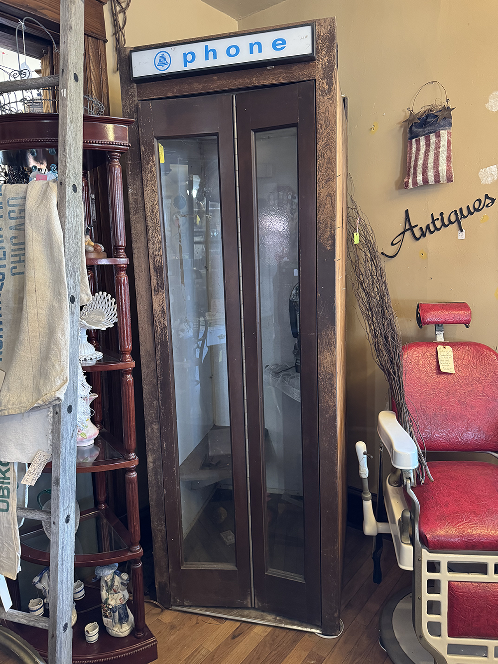 Vintage Telephone Booth